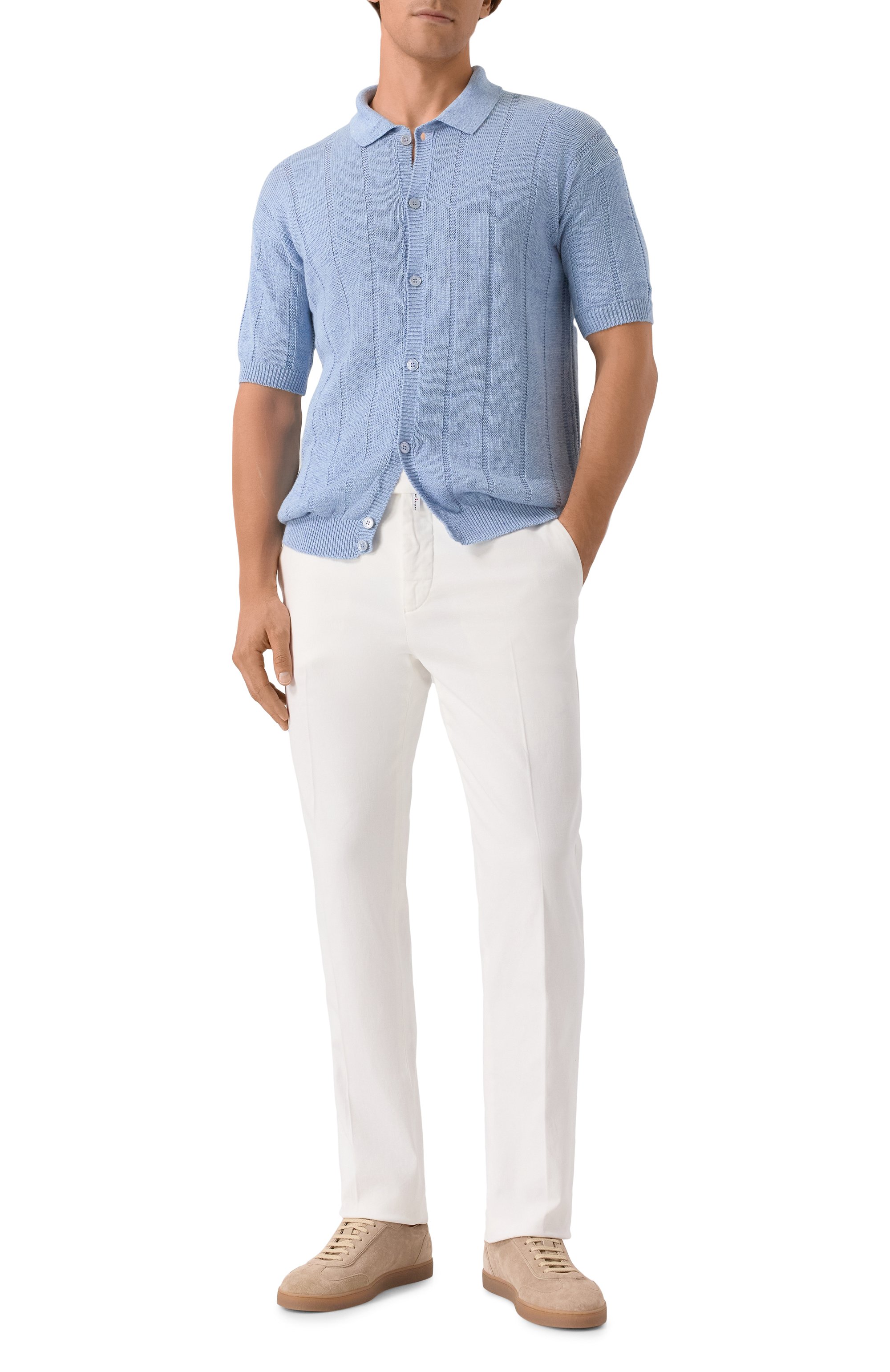 Кардиган изо льна и хлопка MVST, арт. MS60-1233-01MU, фото 2