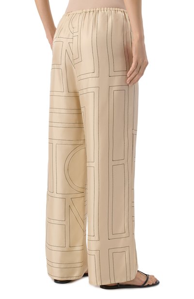 Шелковые брюки TOTEME, арт. 213-255-707, фото 4