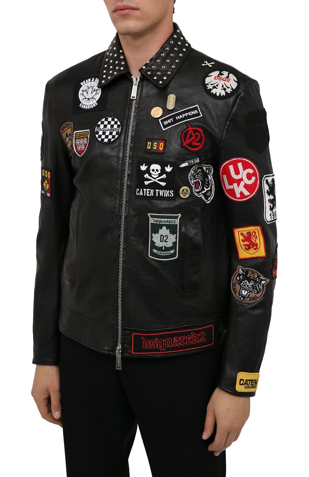 Кожаная куртка DSQUARED2, арт. S74AM1212/SY1564, фото 3