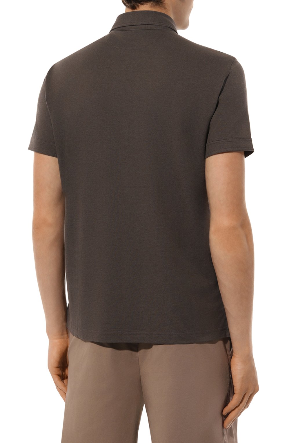 Поло из хлопка и шелка TOM FORD, арт. JMC003/JPS004, фото 4