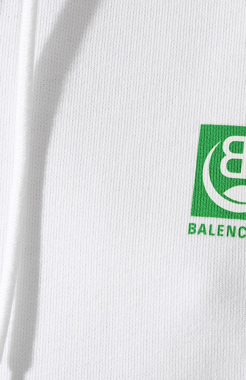 Хлопковое худи BALENCIAGA белого цвета по цене 56400 руб., арт. 578135/THV64, фото 5 Хлопковое худи BALENCIAGA, арт. 578135/THV64, фото 5