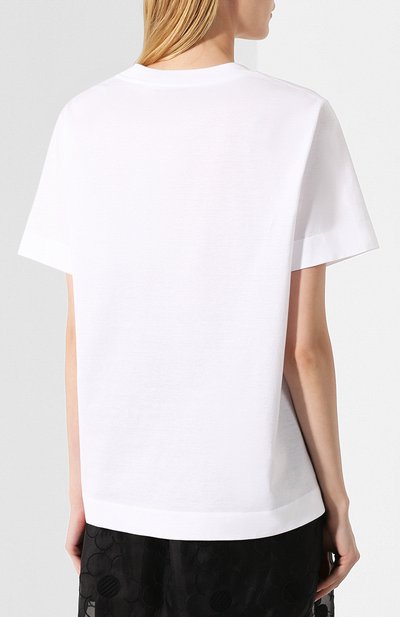 Футболка 4 moncler simone rocha MONCLER GENIUS белого цвета по цене 21900 руб., арт. E2-09W-80535-70-829FG, фото 4 Футболка 4 moncler simone rocha MONCLER GENIUS, арт. E2-09W-80535-70-829FG, фото 4
