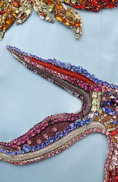 Платье VERSACE голубого цвета по цене 1875000 руб., арт. A89081/A224536, фото 5 Платье VERSACE, арт. A89081/A224536, фото 5