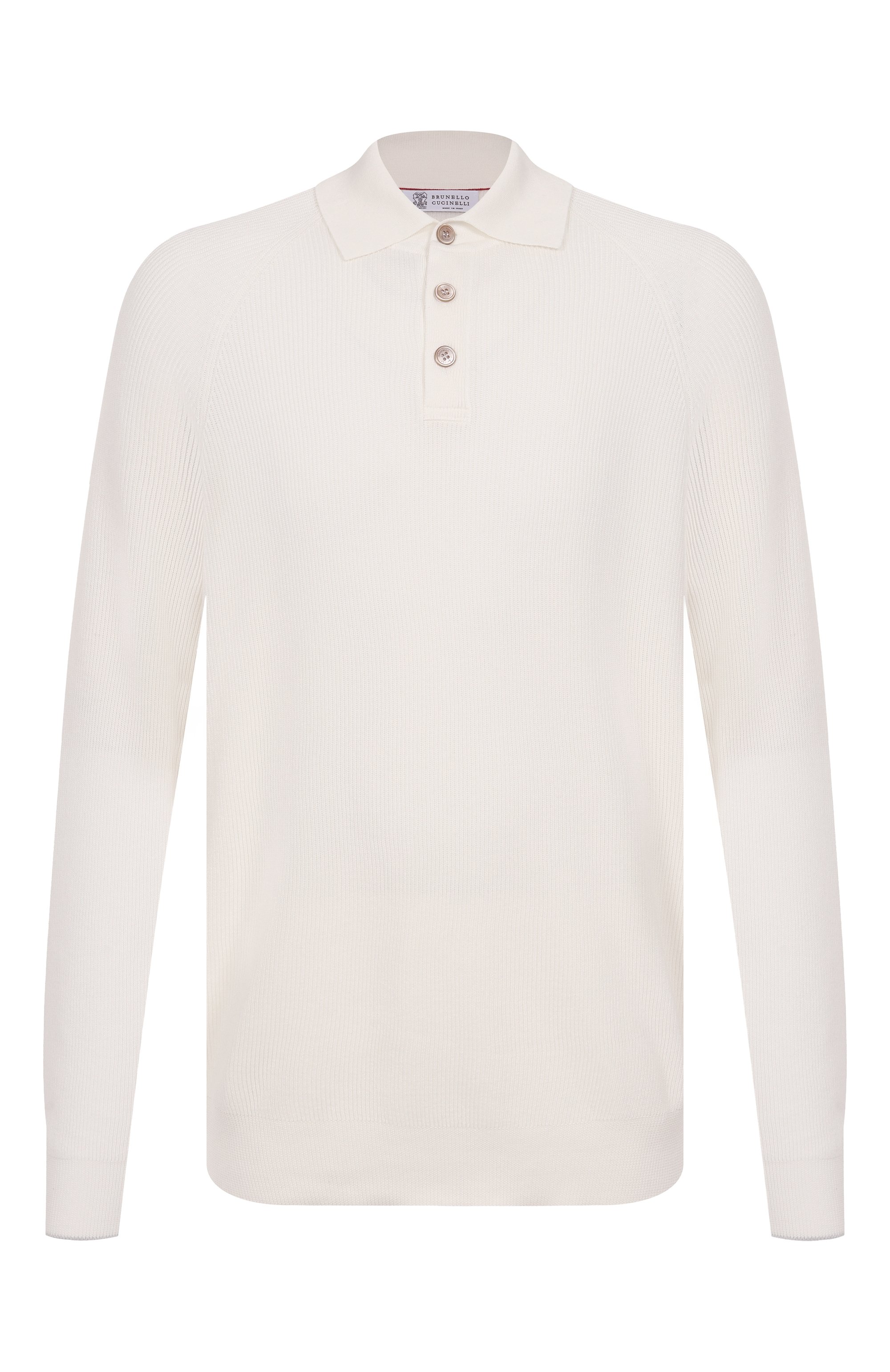 Хлопковое поло BRUNELLO CUCINELLI, арт. M29400105, фото 1