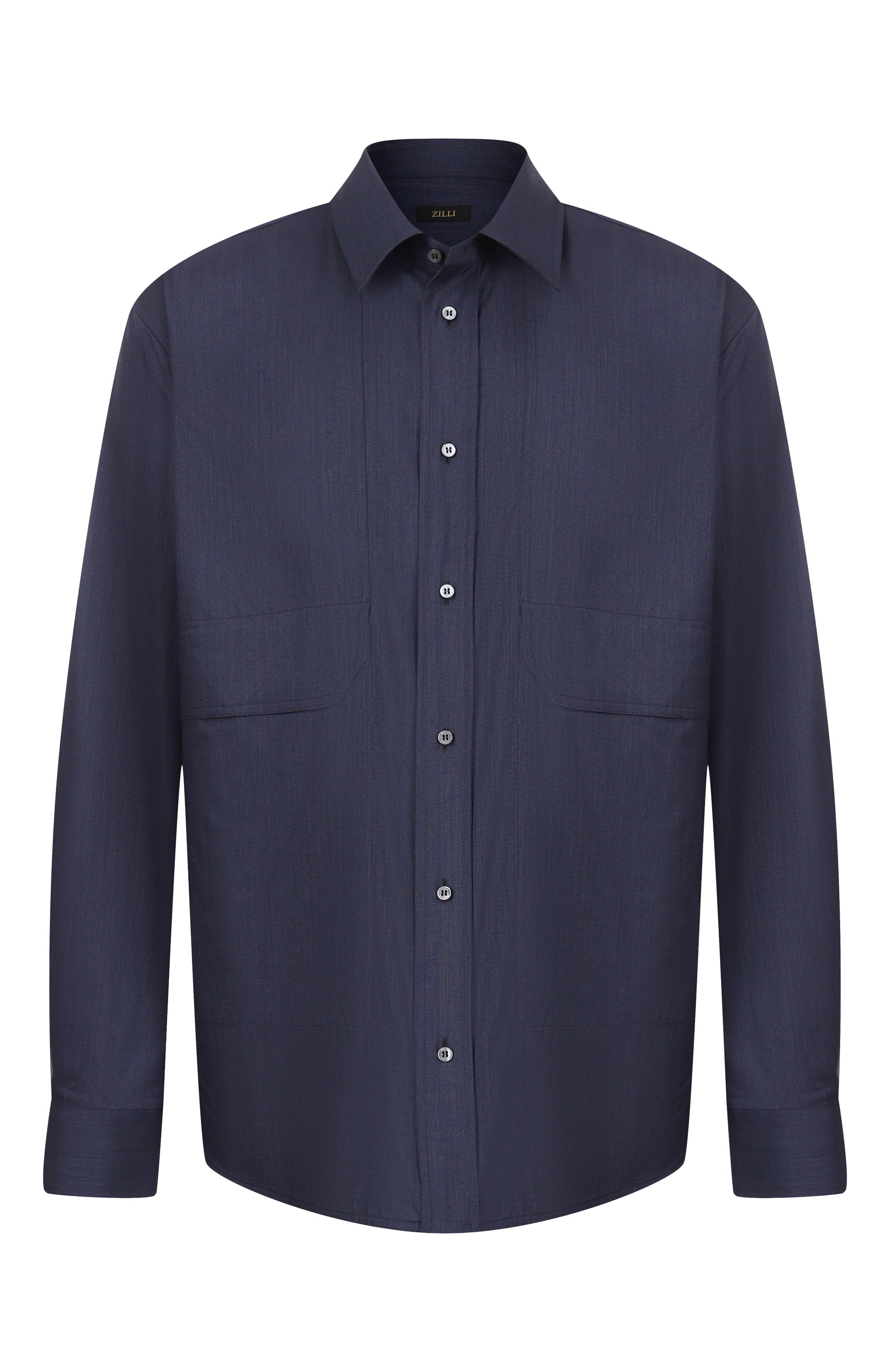 Шерстяная рубашка ZILLI, арт. SP0T01M028660014U, фото 1