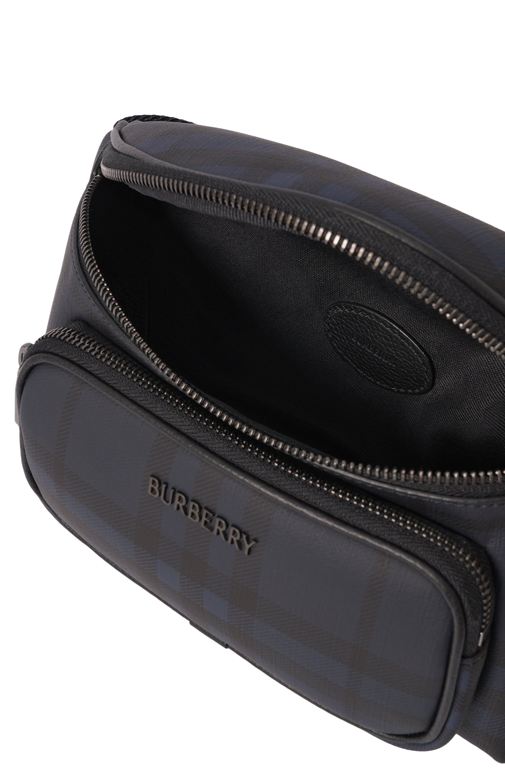 Поясная сумка BURBERRY темно-синего цвета по цене 122500 руб., арт. 8129339, фото 4 Поясная сумка BURBERRY, арт. 8129339, фото 4