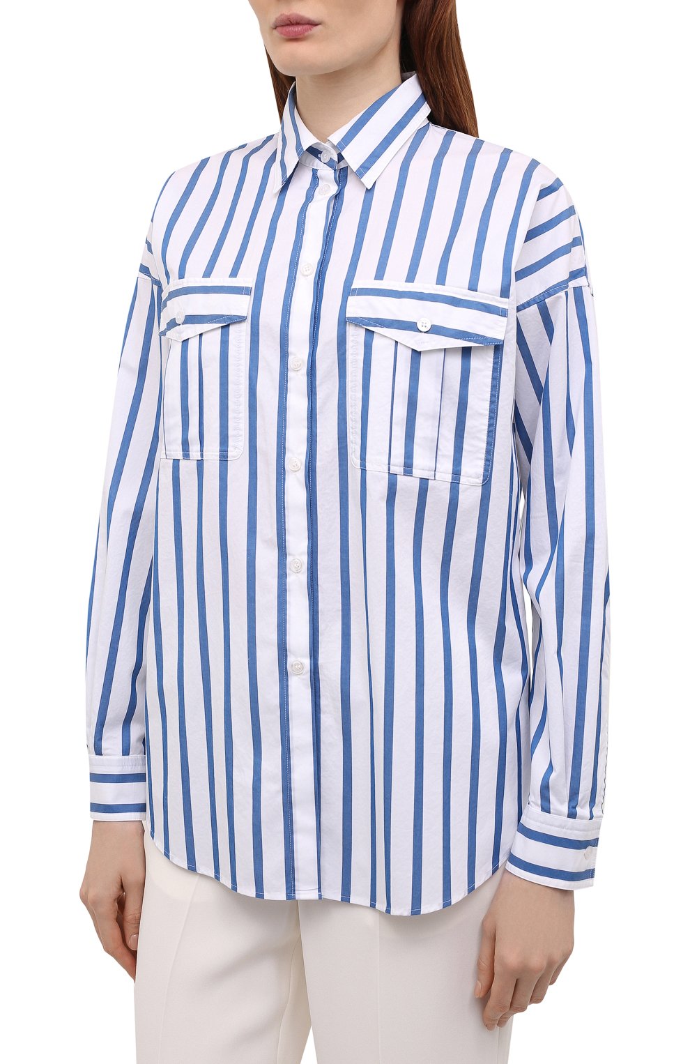 Хлопковая рубашка BOSS, арт. 50448821, фото 3