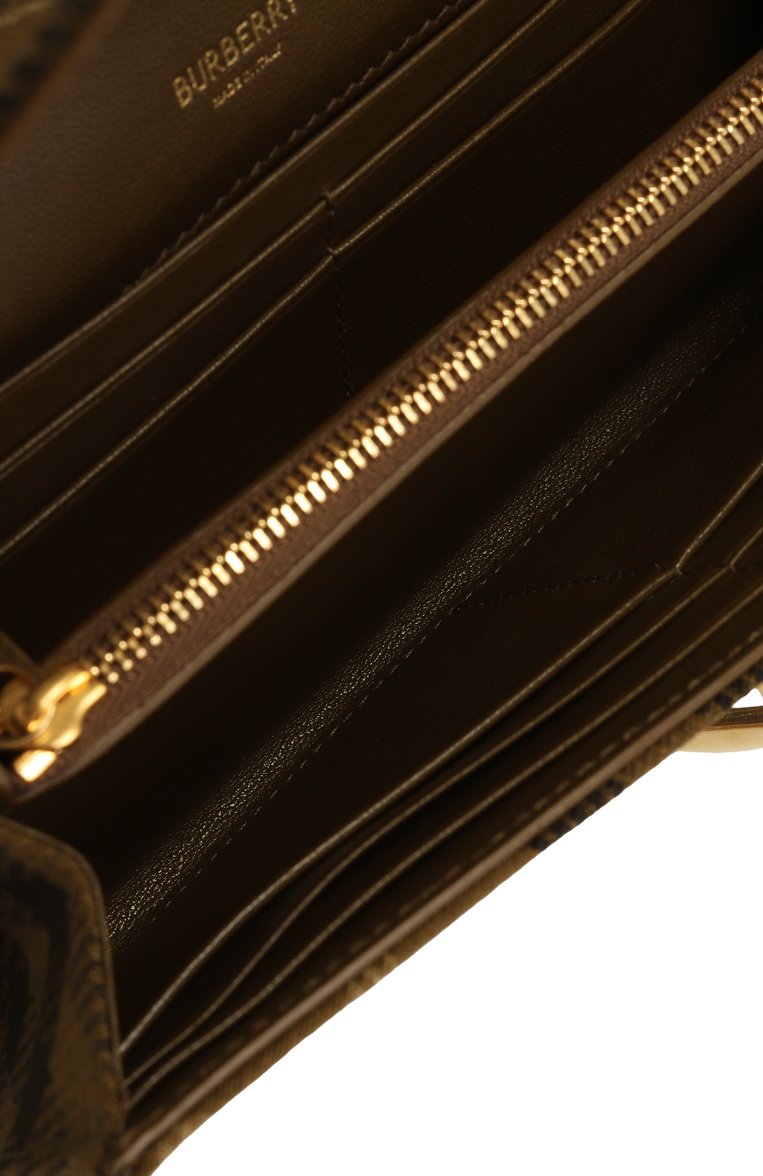 Женская сумка rocking horse BURBERRY хаки цвета, арт. 8099589 | Фото 5 (Размер: mini; Материал: Текстиль; Ремень/цепочка: На ремешке; Автоматизация состава: Проставлено; Автоматизация ТО: Проставлено)