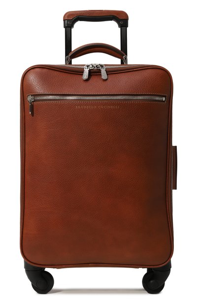Кожаный дорожный чемодан small BRUNELLO CUCINELLI, арт. MBZIU342, фото 5
