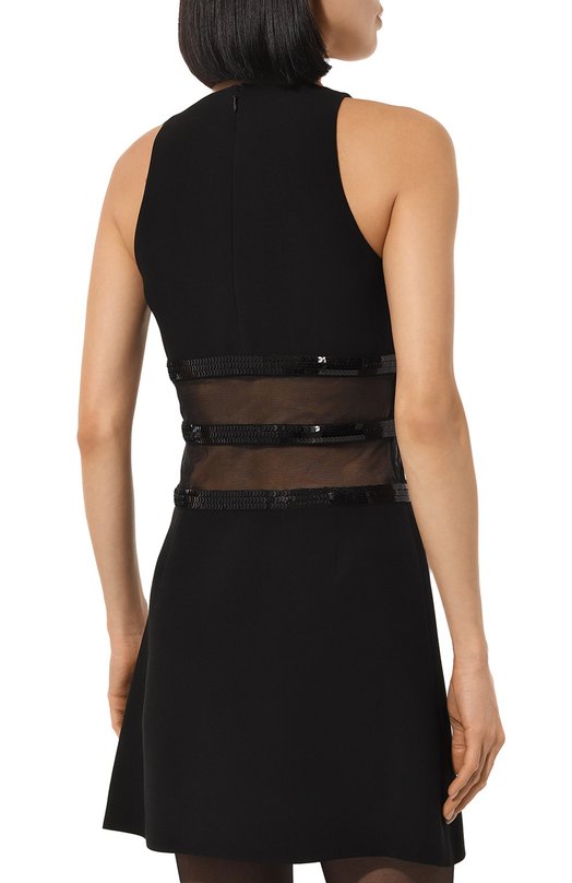 Платье из вискозы Giambattista Valli 24FWSVCA5058-88J0K Чёрный  24FWSVCA5058-88J0K Фото 4