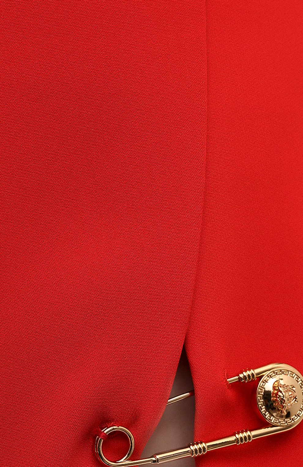 Юбка из вискозы VERSACE красного цвета по цене 62300 руб., арт. A83920/A208429, фото 5 Юбка из вискозы VERSACE, арт. A83920/A208429, фото 5