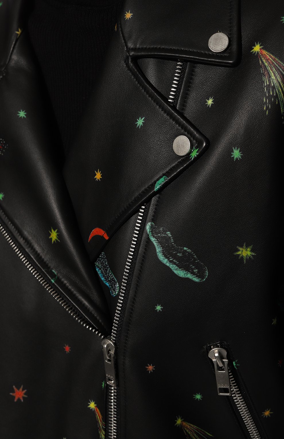 Кожаная куртка OLOLOL, арт. OLCLT001/900.PRINT.WINGS/W22, фото 5