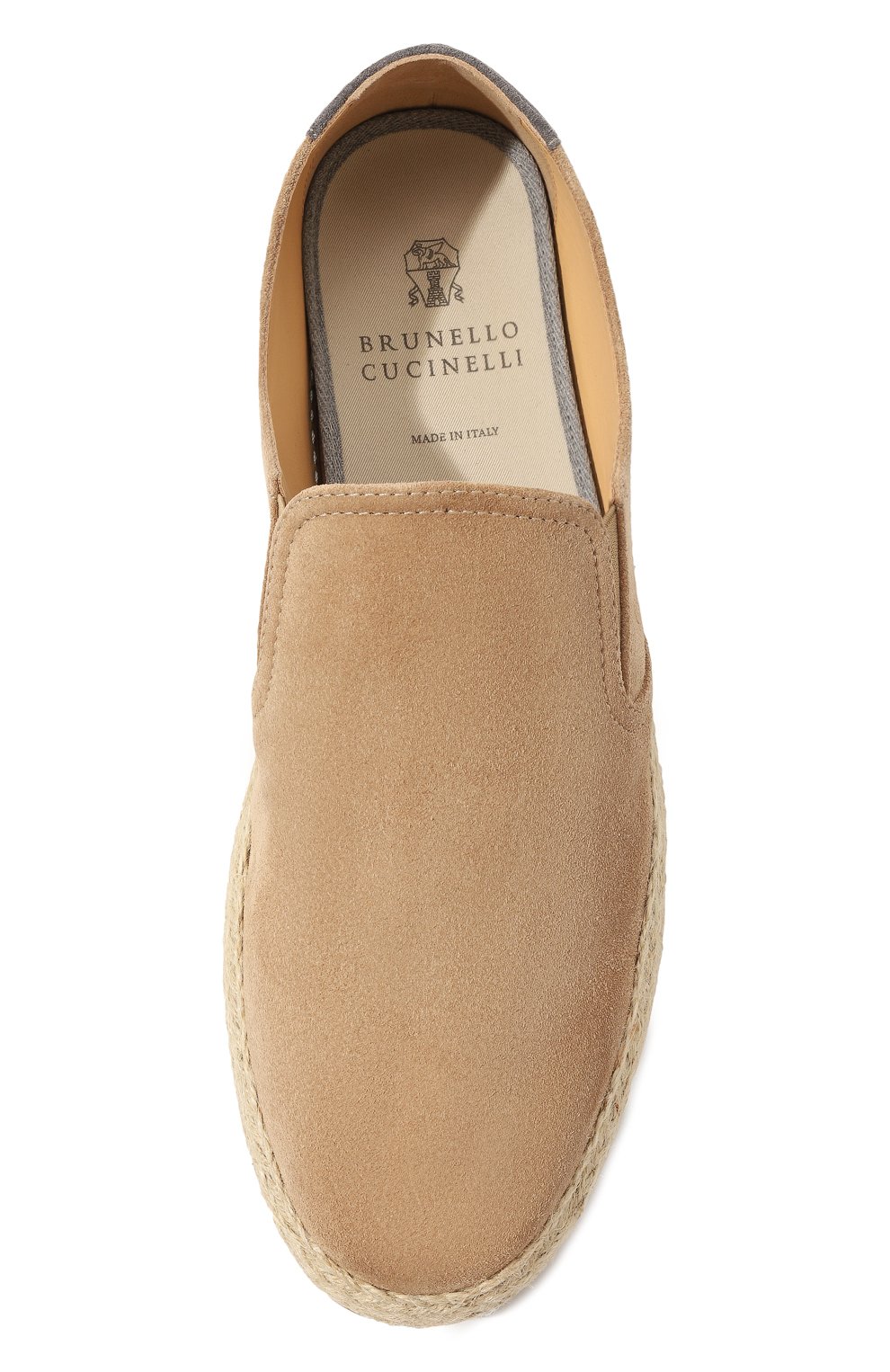 Замшевые эспадрильи summer BRUNELLO CUCINELLI, арт. MZUSISI837, фото 6