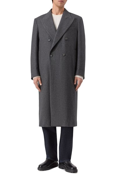 Шерстяное пальто HEVO, арт. MASSAFRA N 150/I740, фото 3