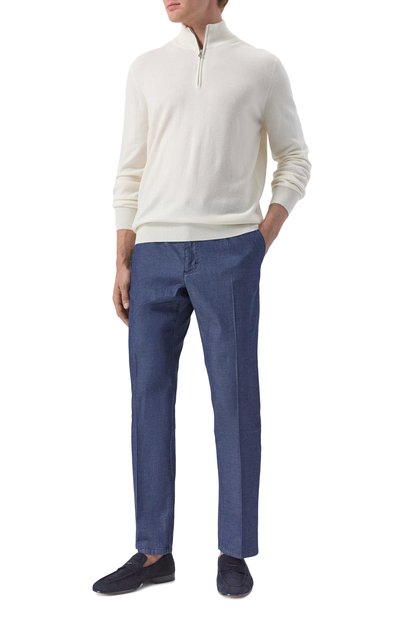 Замшевые лоферы KITON, арт. USSA271N0119606, фото 2