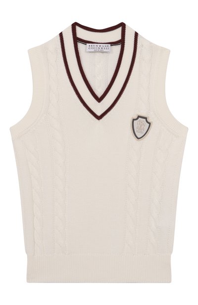 Хлопковый жилет BRUNELLO CUCINELLI, арт. B2873817TC