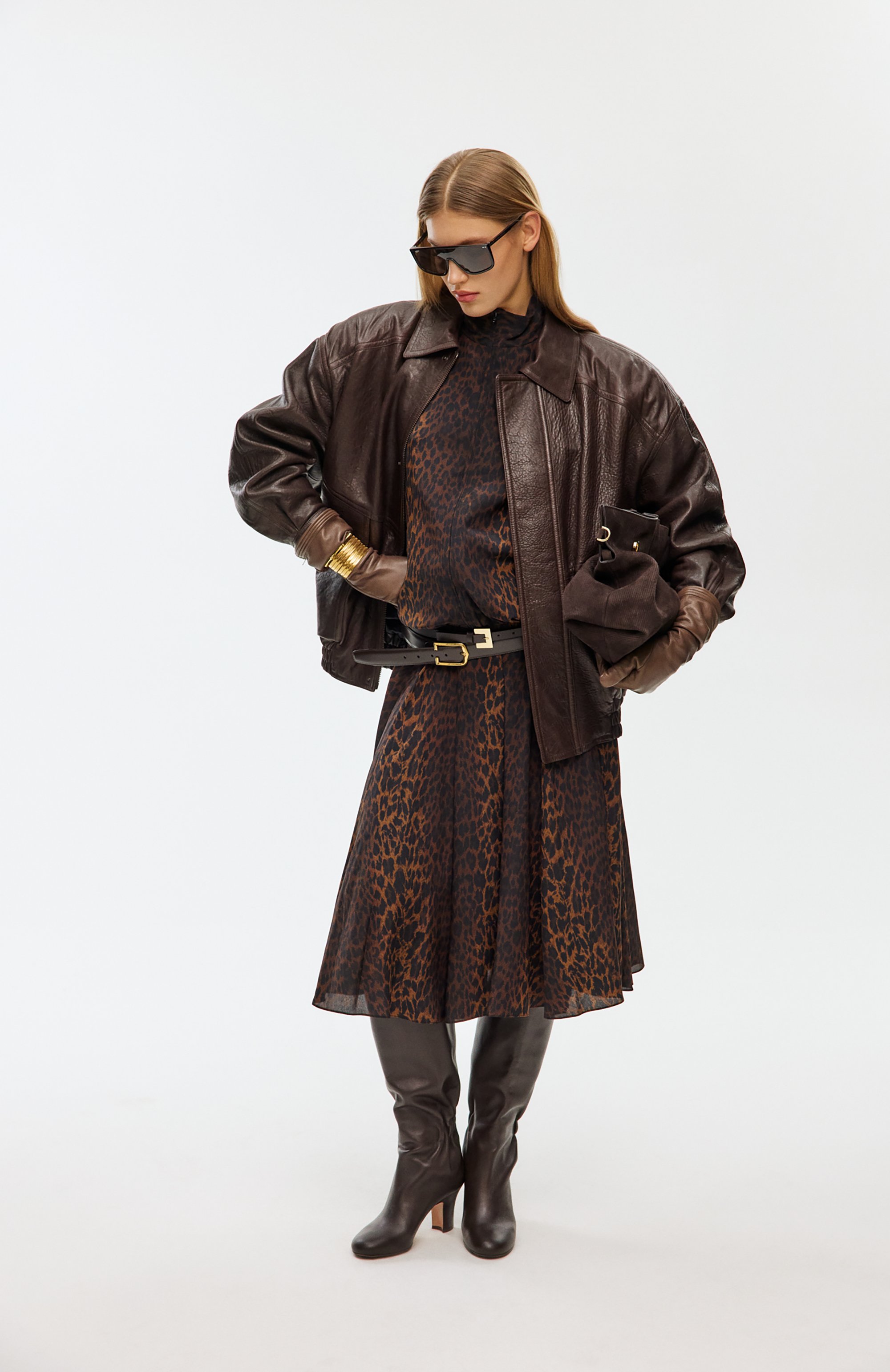 Шелковая юбка BALENCIAGA, арт. 850671/TSL71, фото 6