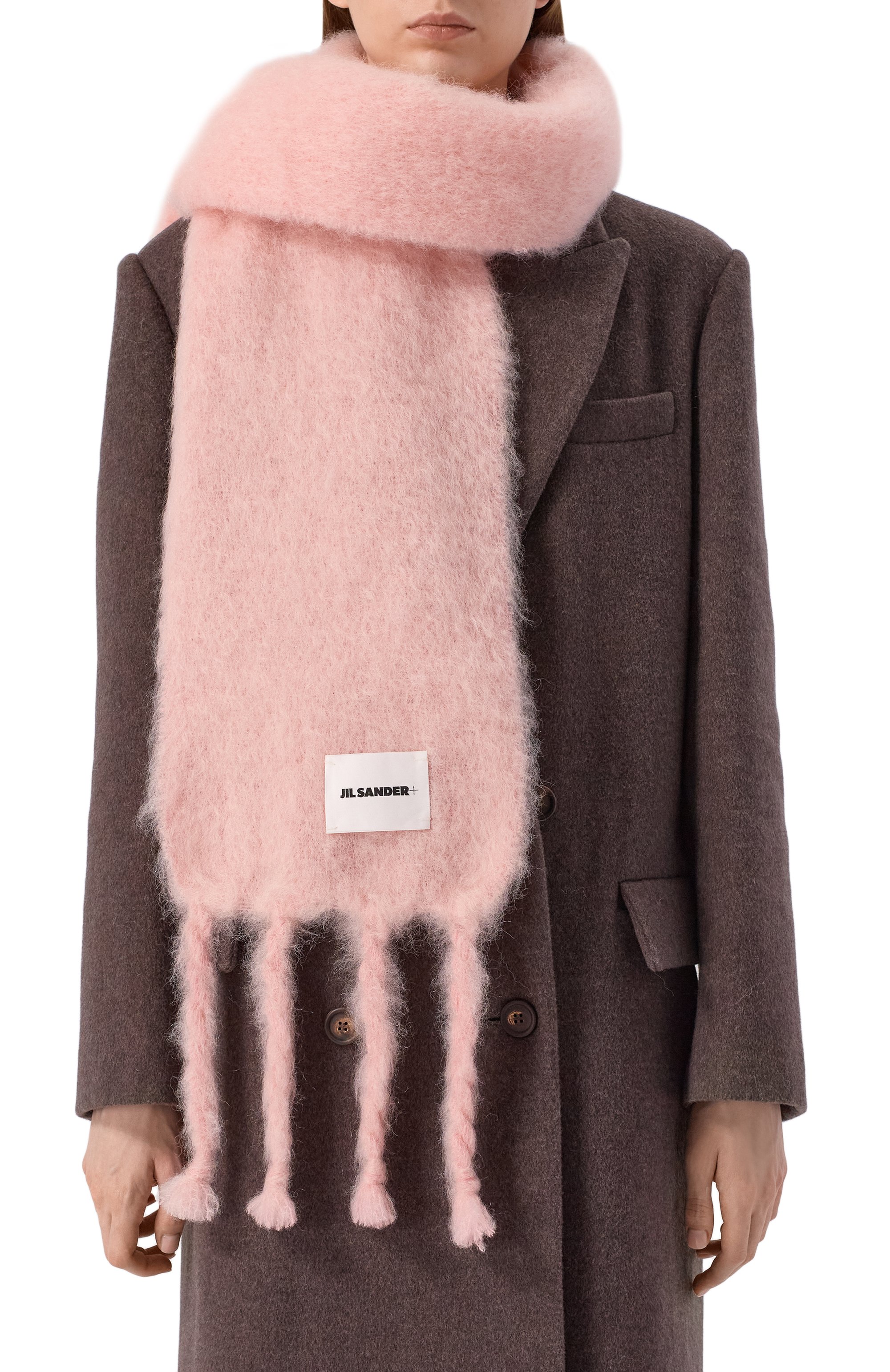 Шерстяной шарф JIL SANDER, арт. J40TE0132/J40041, фото 2