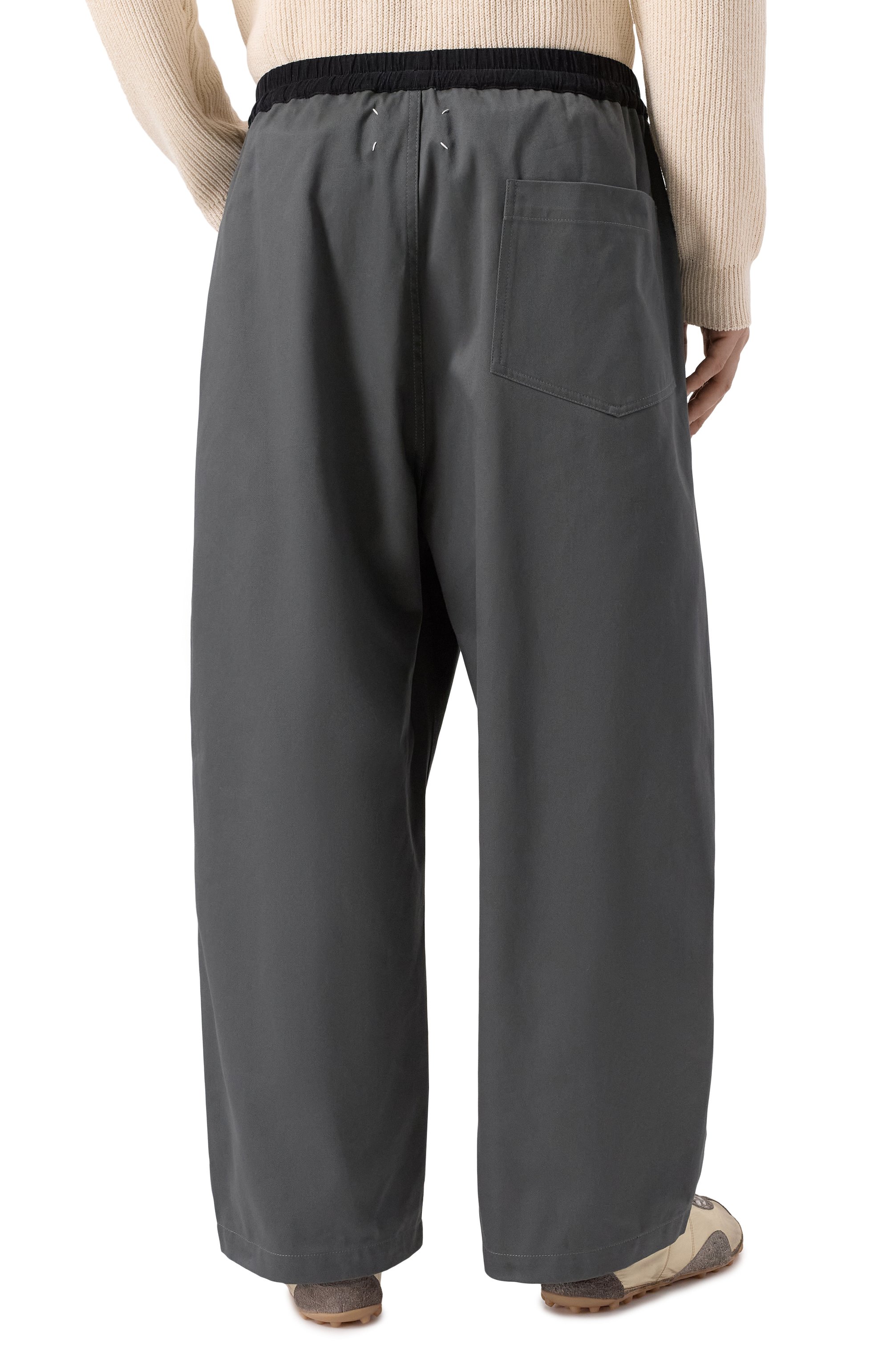 Хлопковые брюки MAISON MARGIELA, арт. S30KA0626/M35156, фото 4