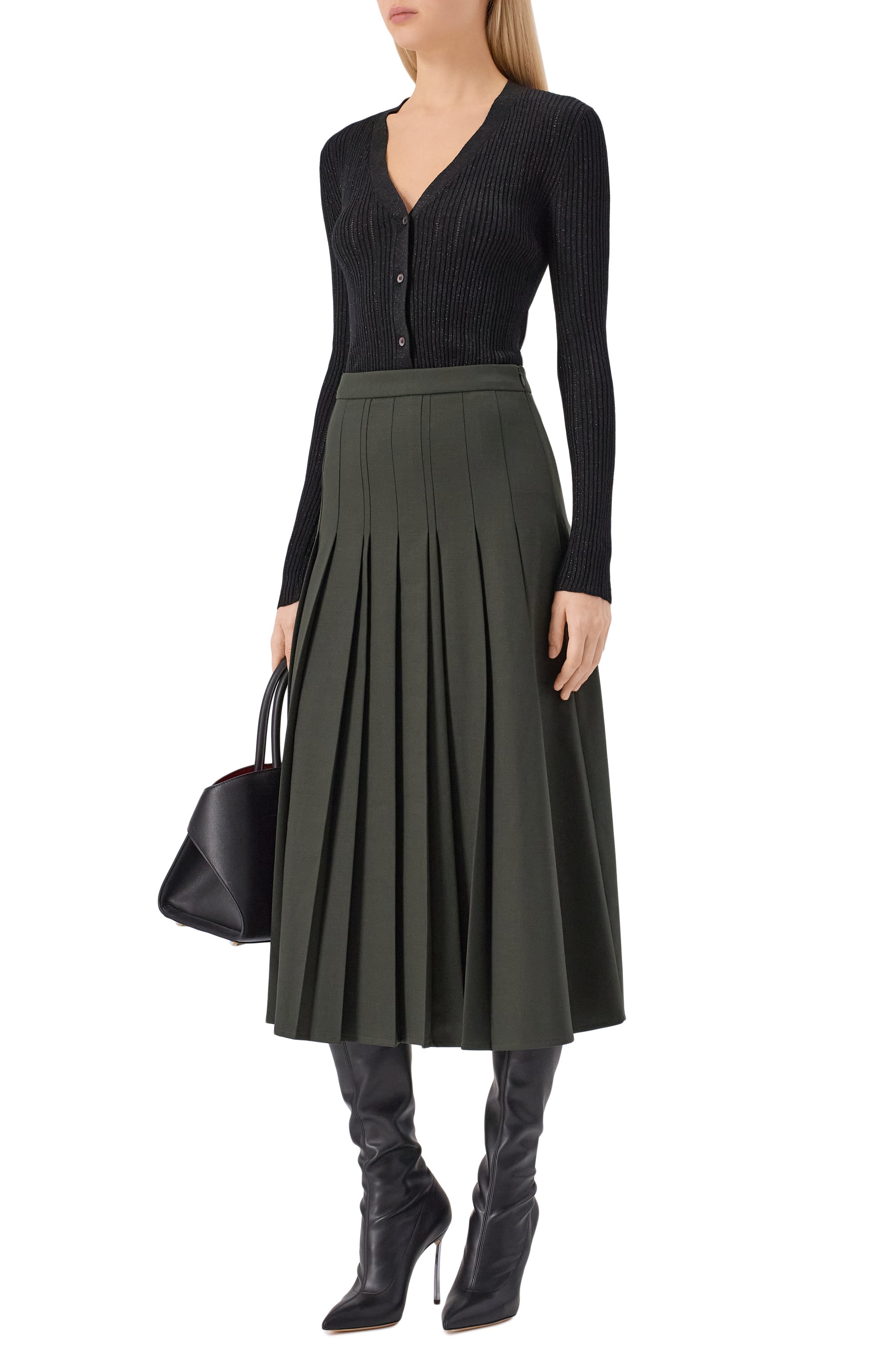 Кардиган из шерсти и вискозы LORENA ANTONIAZZI, арт. CM29A/3065, фото 2