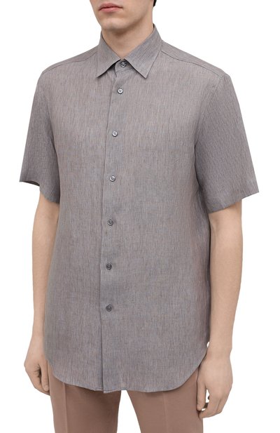 Льняная рубашка BRIONI, арт. SCDG0L/P9111, фото 3