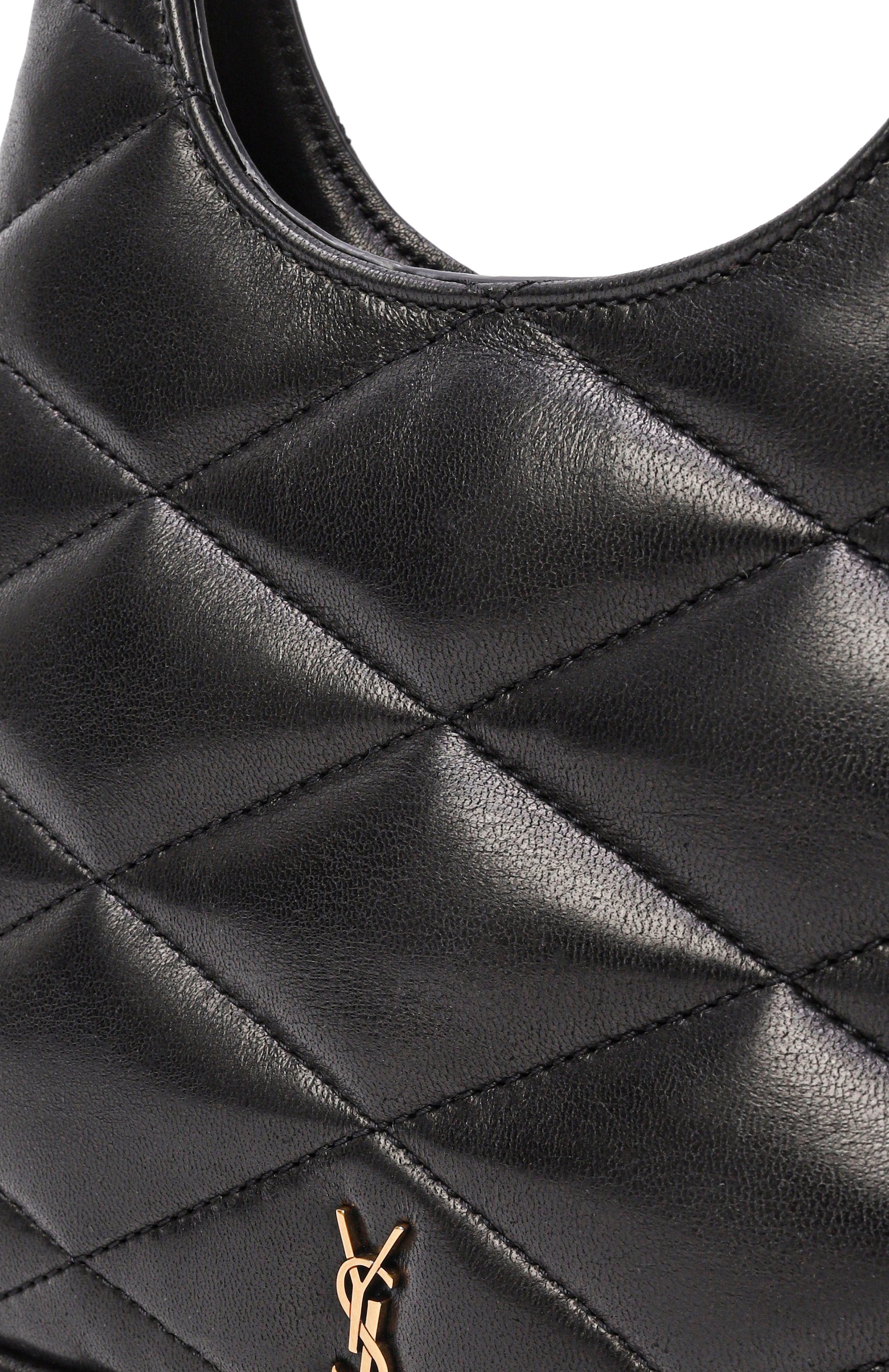 Сумка sade SAINT LAURENT черного цвета по цене 246500 руб., арт. 793608/1EL07, фото 3 Сумка sade SAINT LAURENT, арт. 793608/1EL07, фото 3