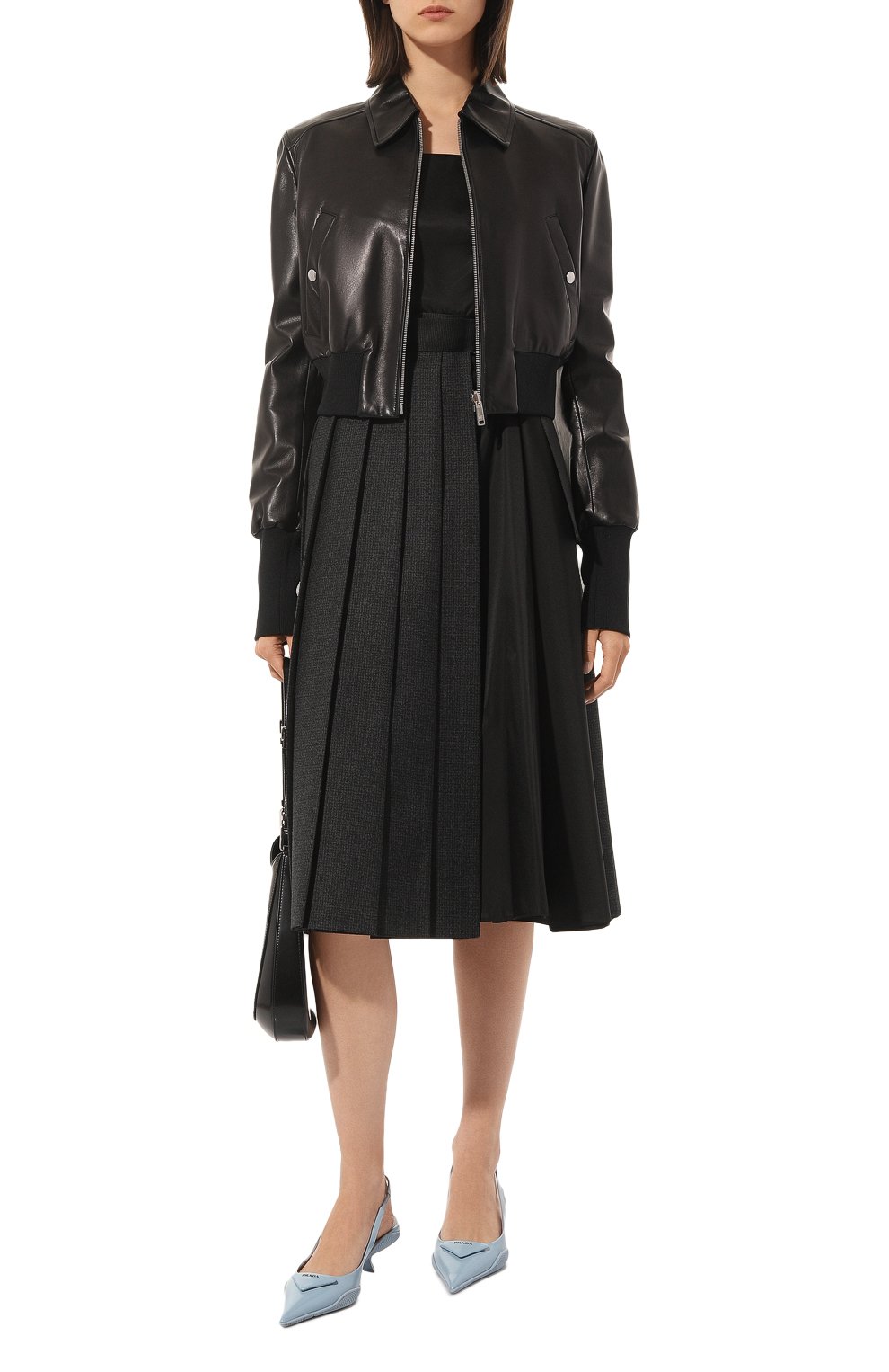 Шерстяное платье PRADA, арт. P3G11H-1Y3V-F0N07-212, фото 2