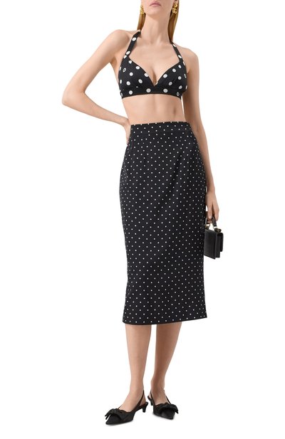 Шелковая юбка DOLCE & GABBANA, арт. F4BU0T/FSA63, фото 2