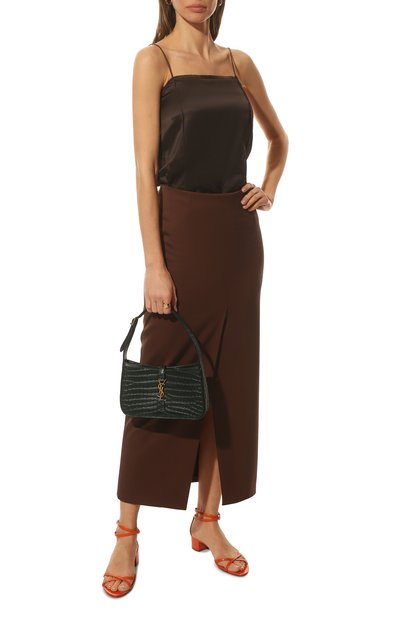 Босоножки pearlina из кожи змеи RALPH LAUREN, арт. 800866658, фото 2