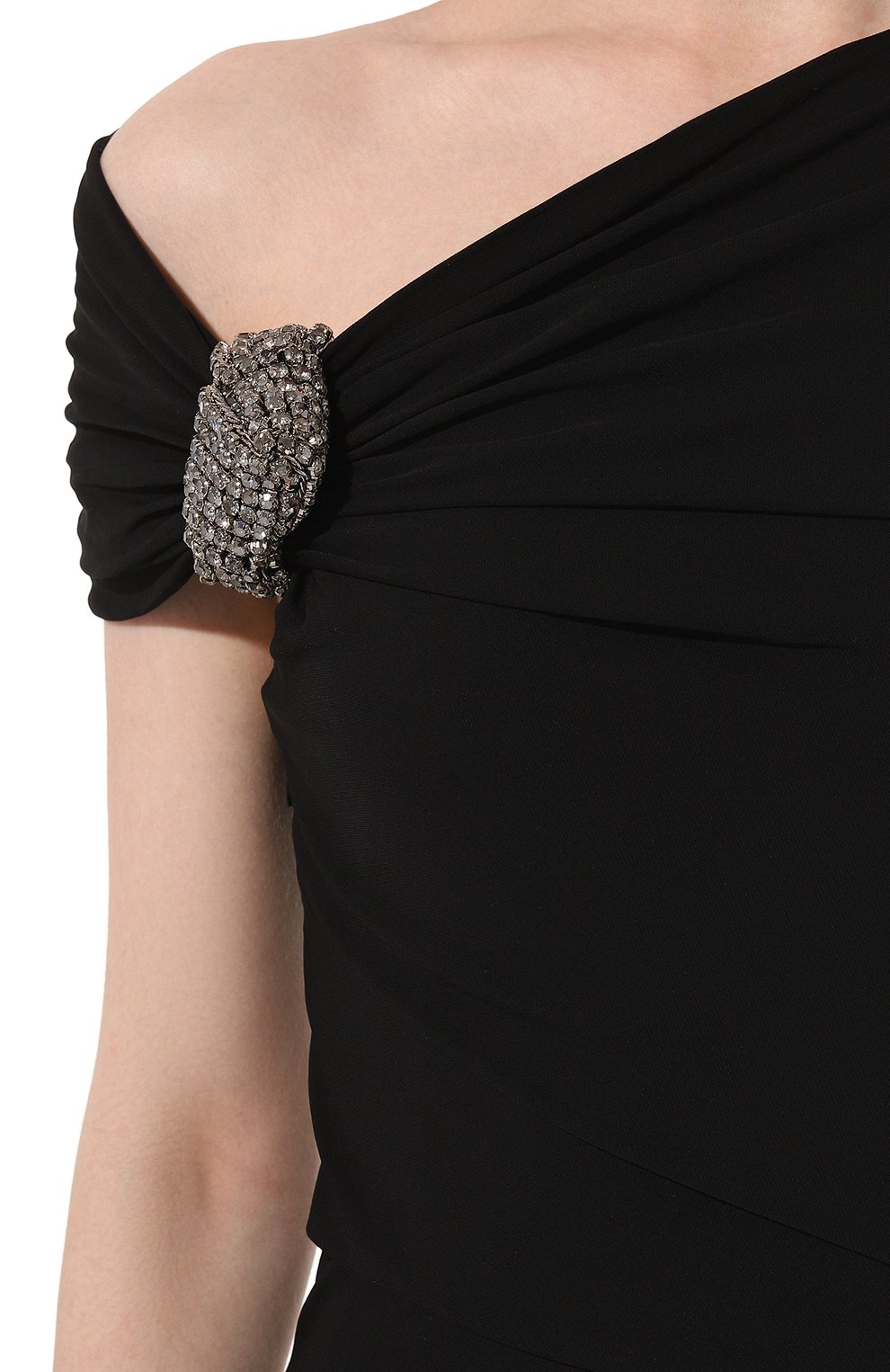 Платье из вискозы ALEXANDER MCQUEEN, арт. 780531/QLAAY, фото 5