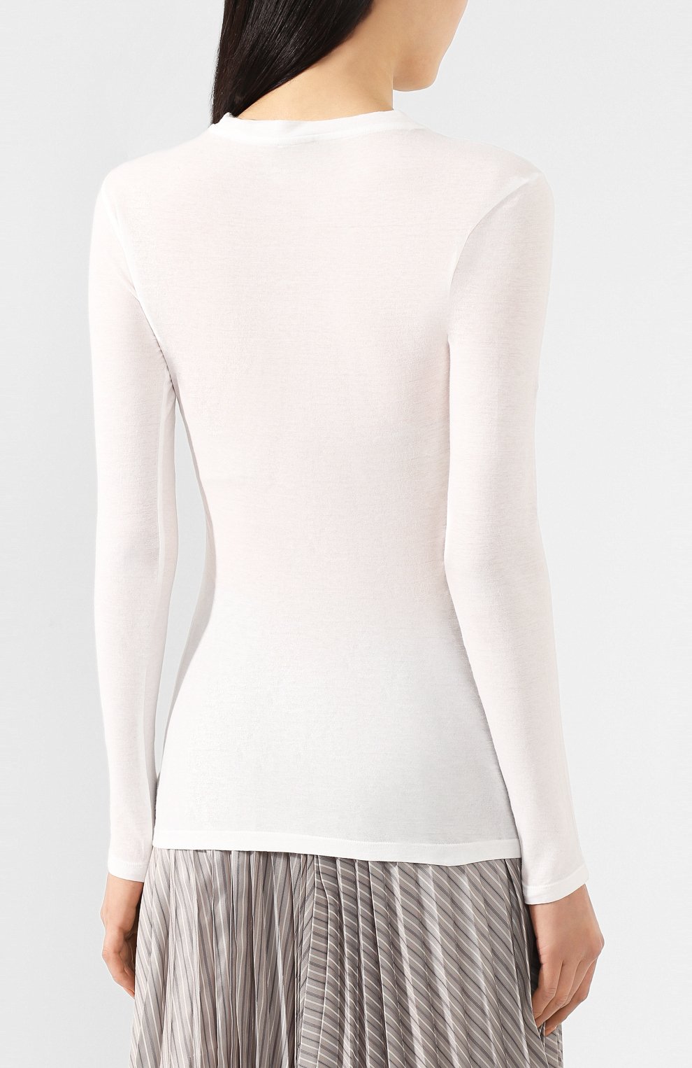 Хлопковый лонгслив LOEWE, арт. S6109621PC, фото 4