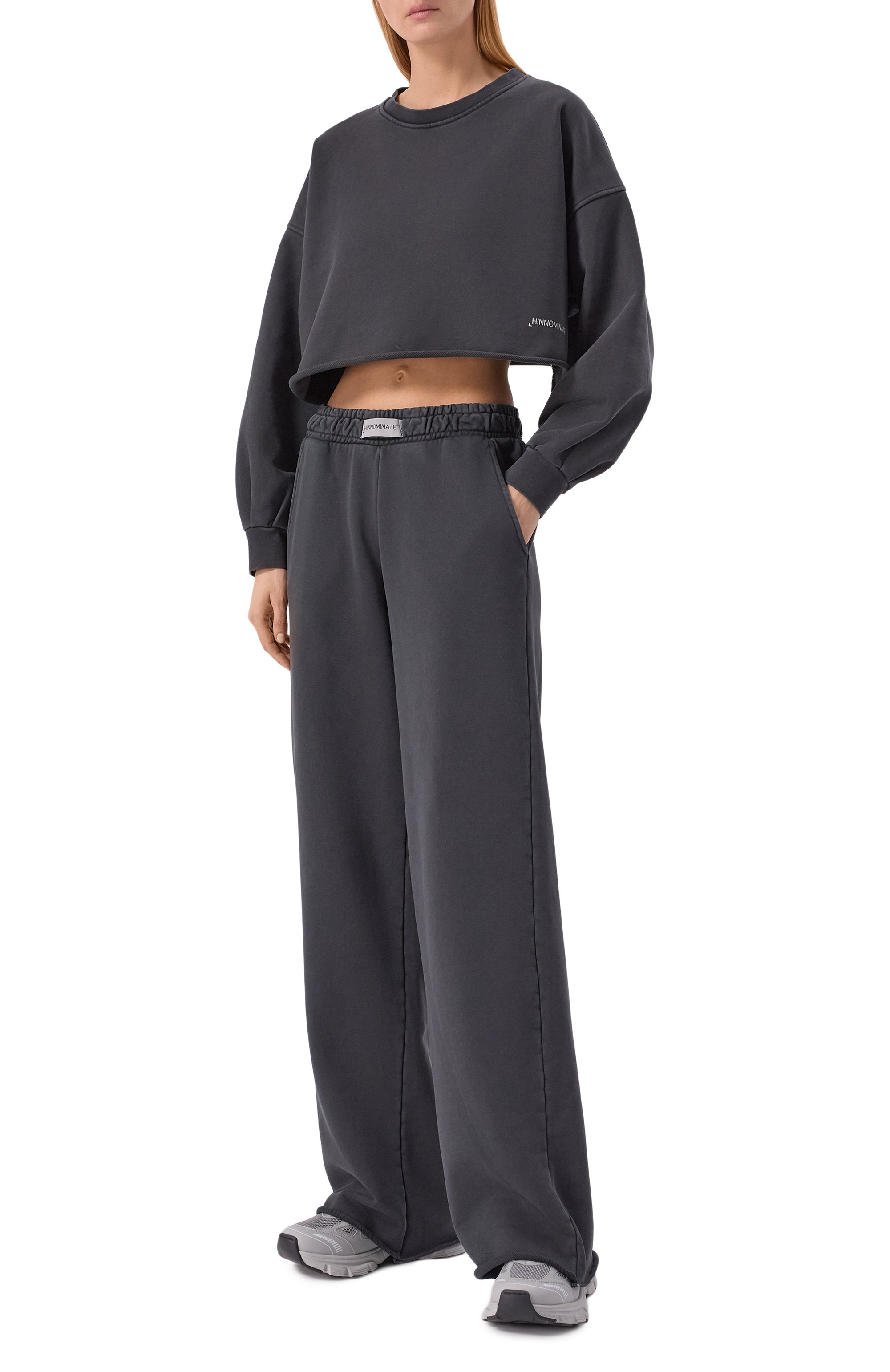 Хлопковые брюки HINNOMINATE, арт. HMABW02438, фото 2