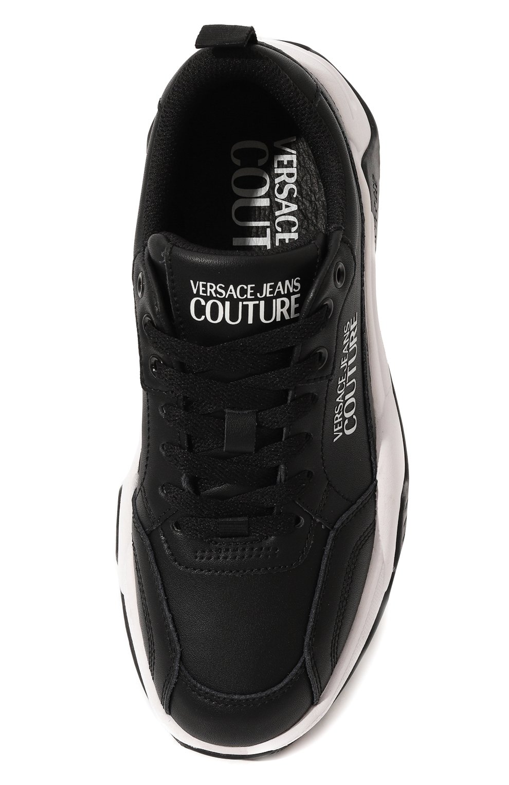 Кожаные кроссовки VERSACE JEANS COUTURE, арт. 75VA3SF4/ZP311, фото 6