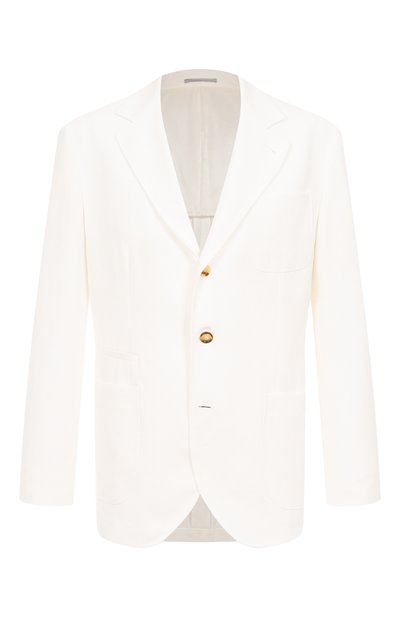 Мужской льняной пиджак BRUNELLO CUCINELLI, арт. MW4317BND