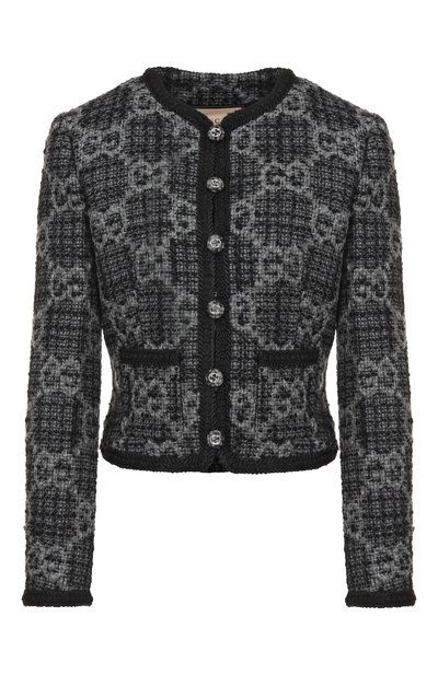 Женский твидовый жакет GUCCI, арт. 761164/ZAPA4