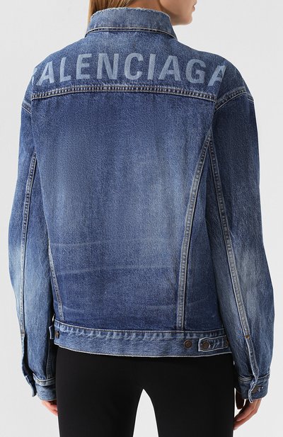 Джинсовая куртка BALENCIAGA, арт. 557388/TBP46, фото 4