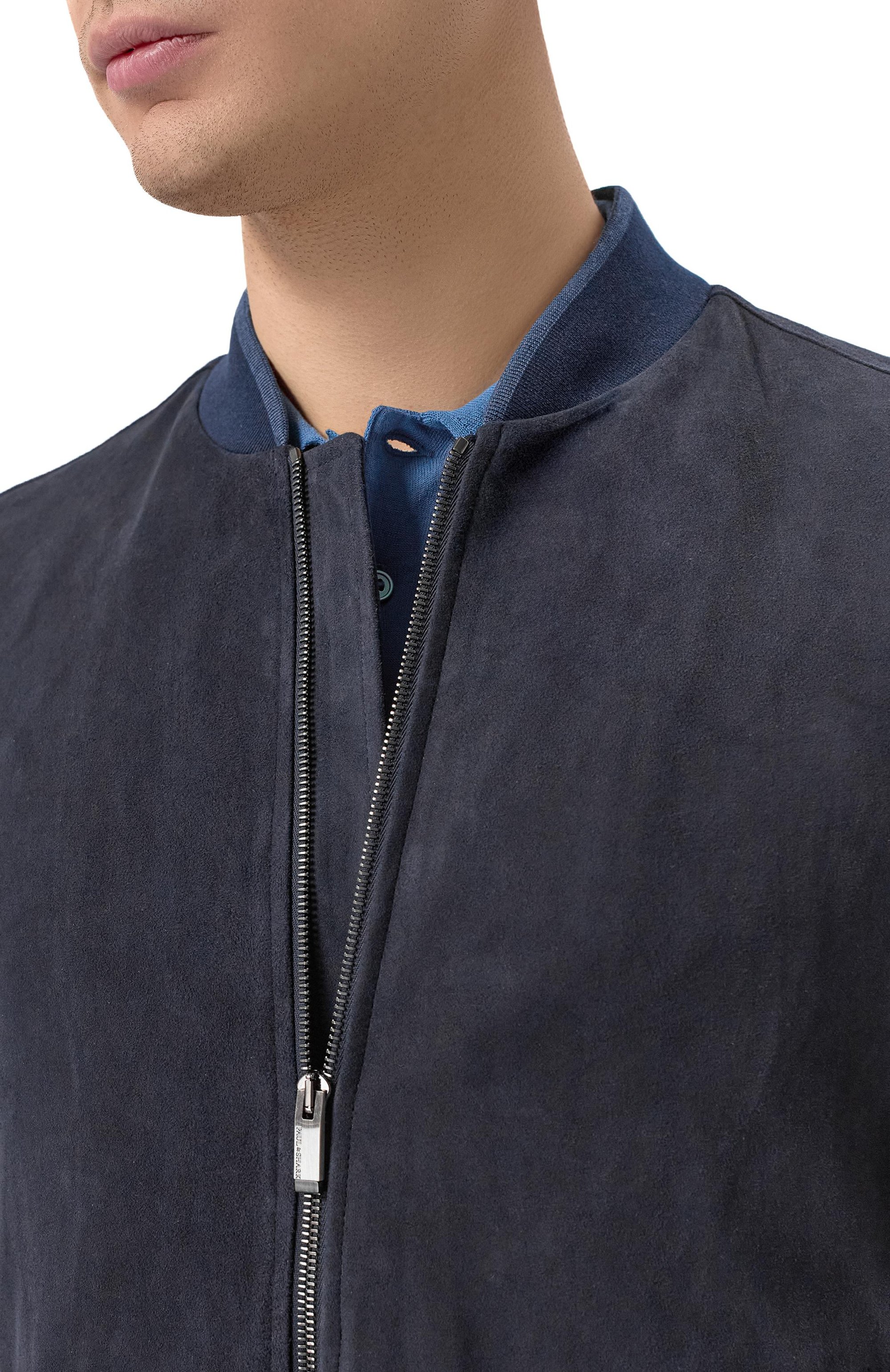 Замшевый бомбер PAUL&SHARK, арт. 26412484R, фото 5