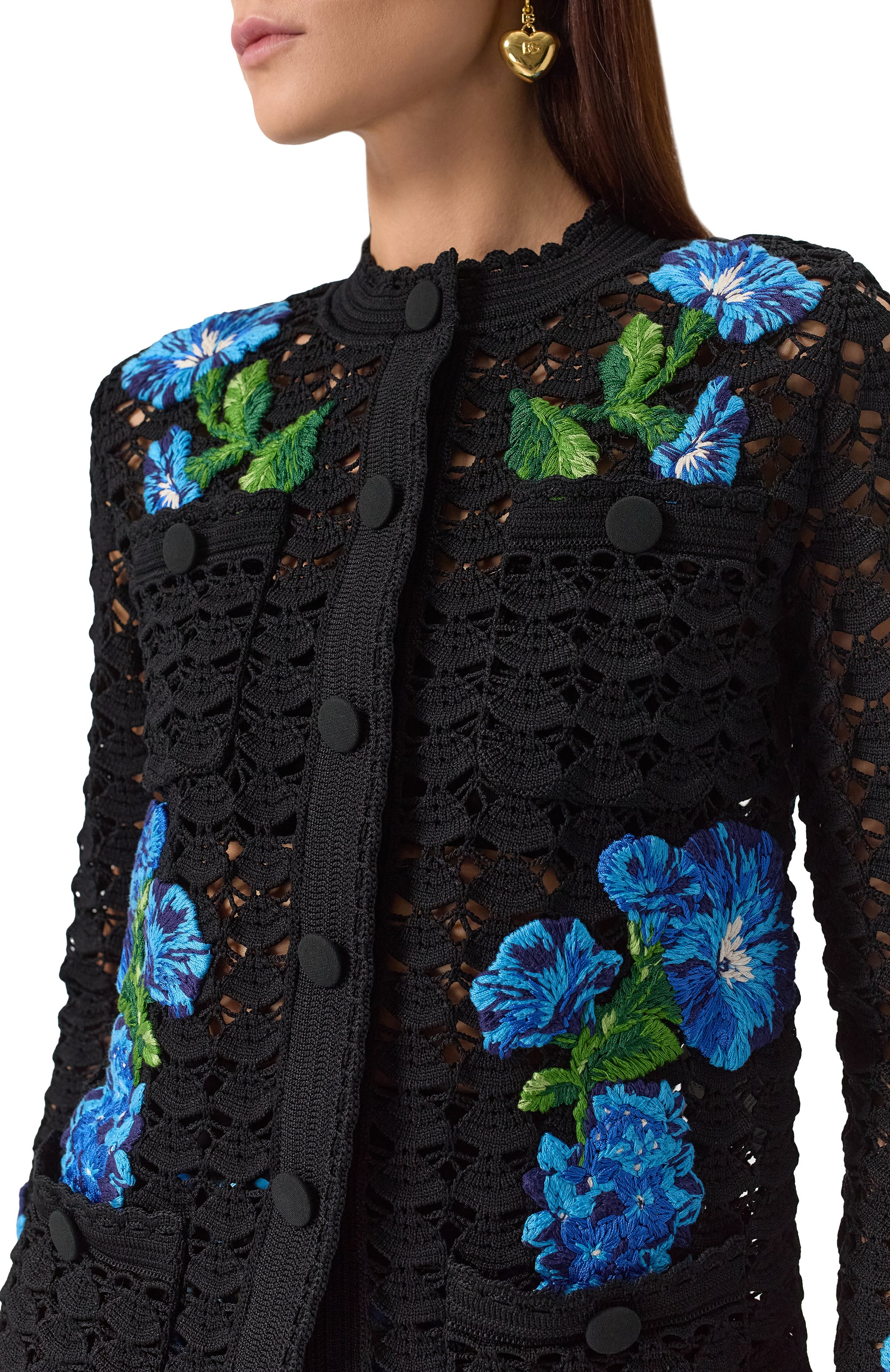 Кардиган из вискозы DOLCE & GABBANA, арт. FXV15Z/JFMBC, фото 5