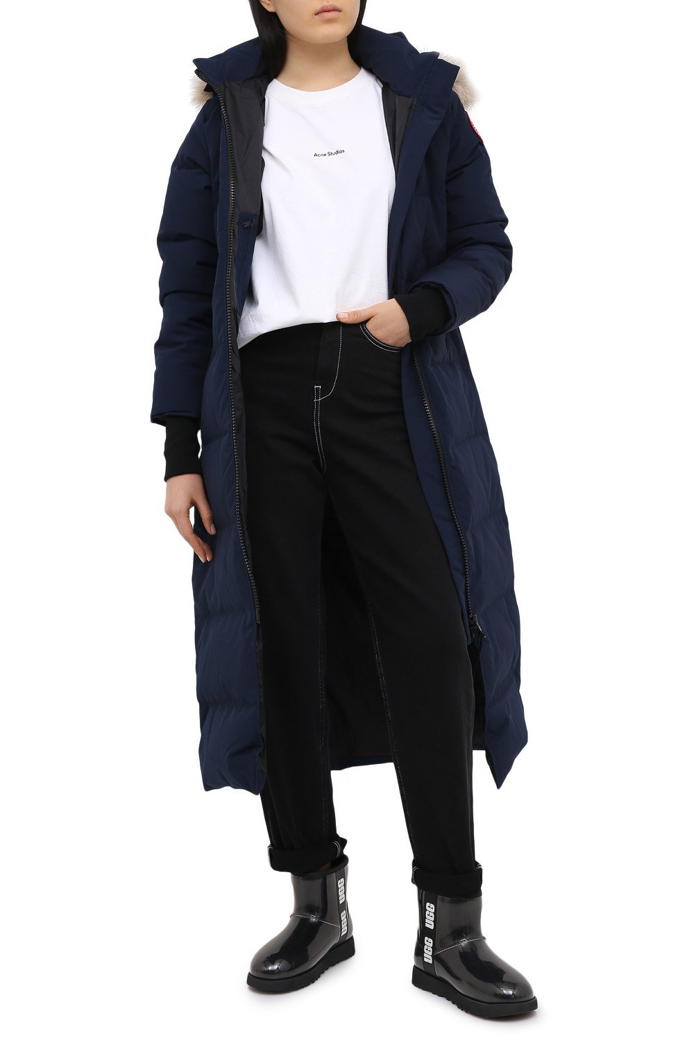 Сапоги classic clear mini UGG, арт. 1113190_BLK, фото 2