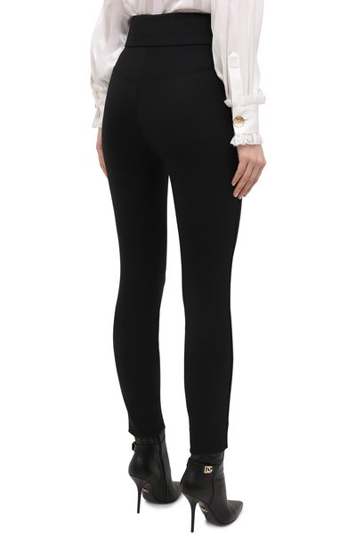 Шерстяные брюки DOLCE & GABBANA, арт. FTBN7T/FUBE7, фото 4