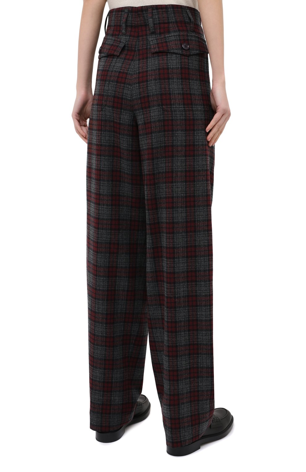 Шерстяные брюки DRIES VAN NOTEN, арт. 202-10953-1040, фото 5