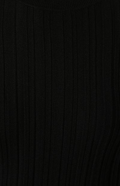 Шерстяной пуловер HELMUT LANG черного цвета по цене 27350 руб., арт. J09HW708, фото 5 Шерстяной пуловер HELMUT LANG, арт. J09HW708, фото 5