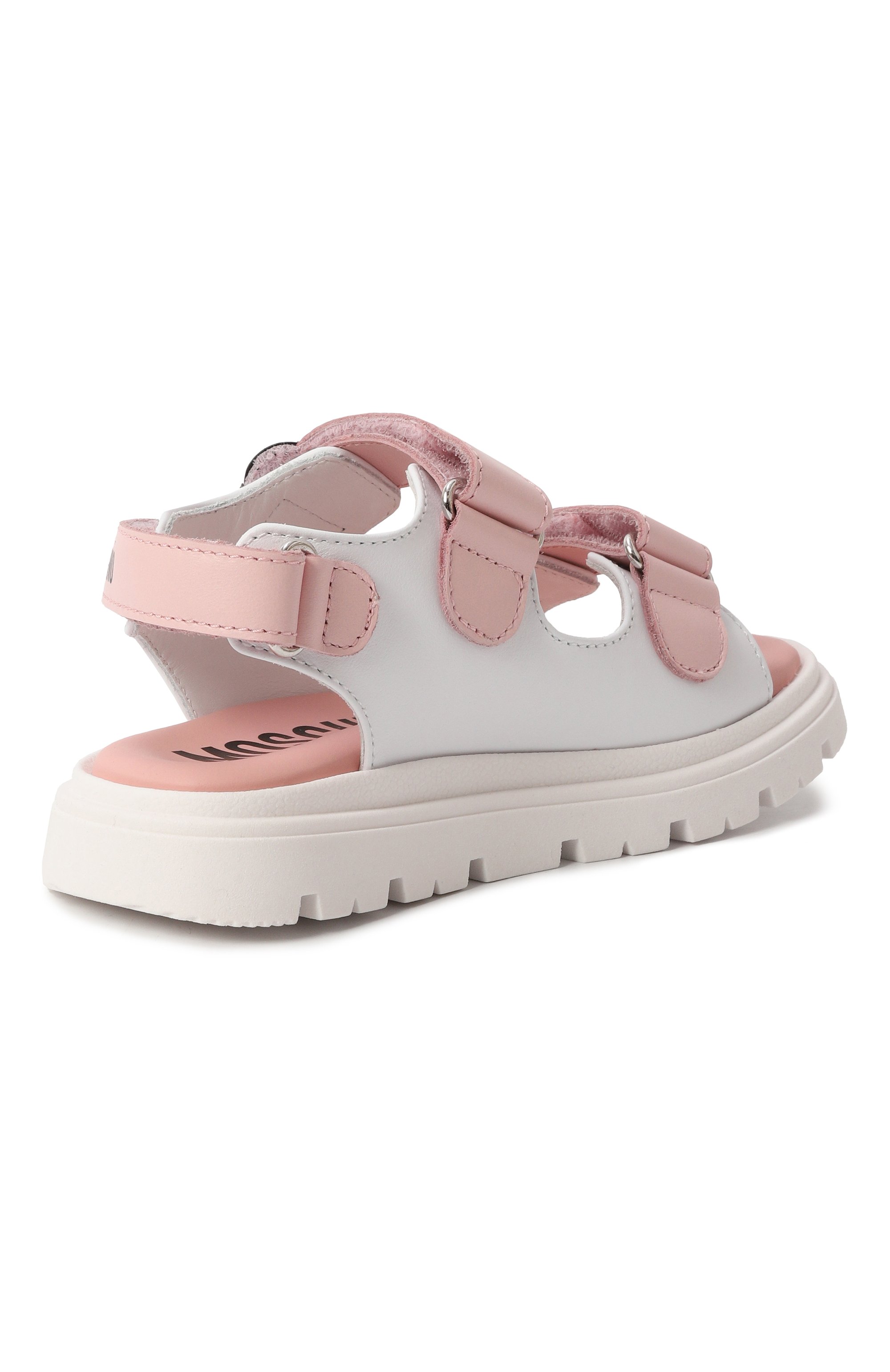 Кожаные сандалии MOSCHINO, арт. 80549/VAR4/24-27, фото 3