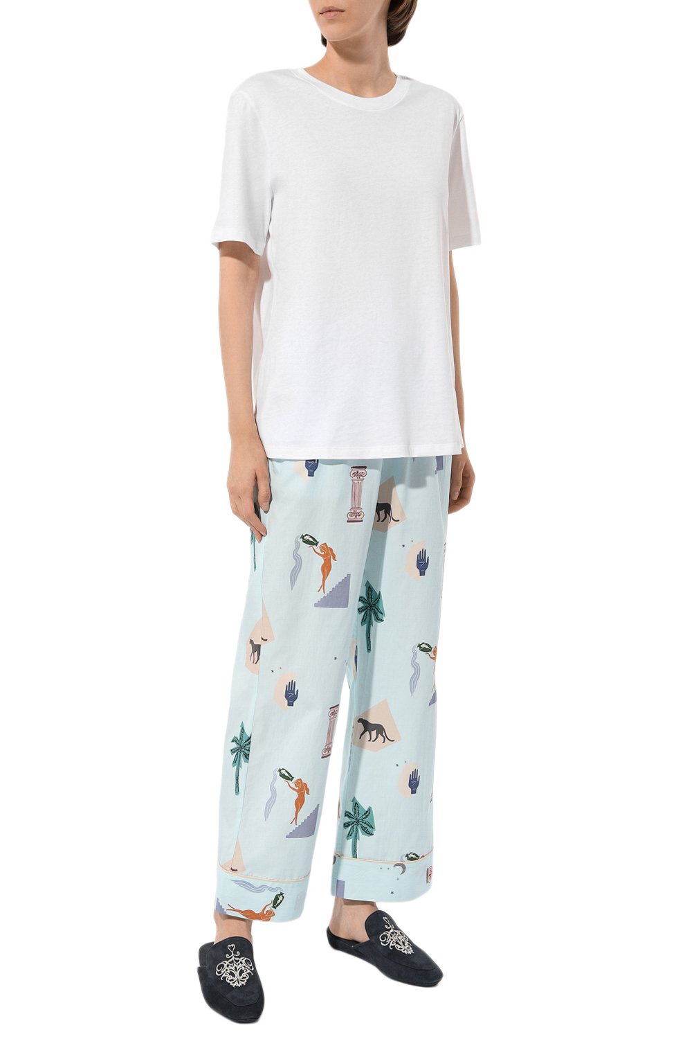 Хлопковая футболка HANRO, арт. 078662., фото 2