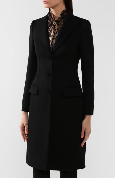 Пальто из смеси шерсти и кашемира DOLCE & GABBANA, арт. F0Q41T/FU30E, фото 3