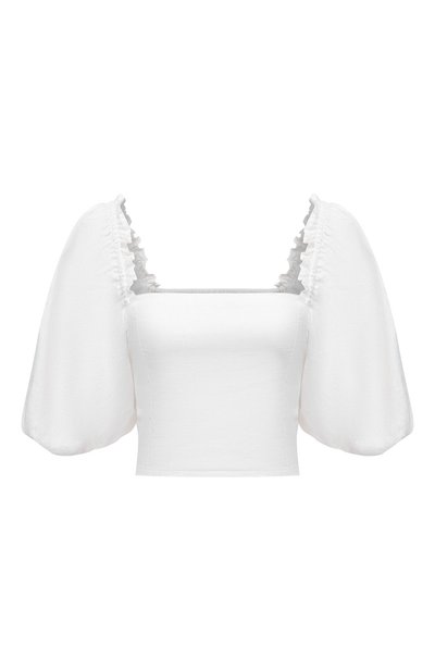 Женский льняной топ FAITHFULL THE BRAND, арт. FF1905-WHT