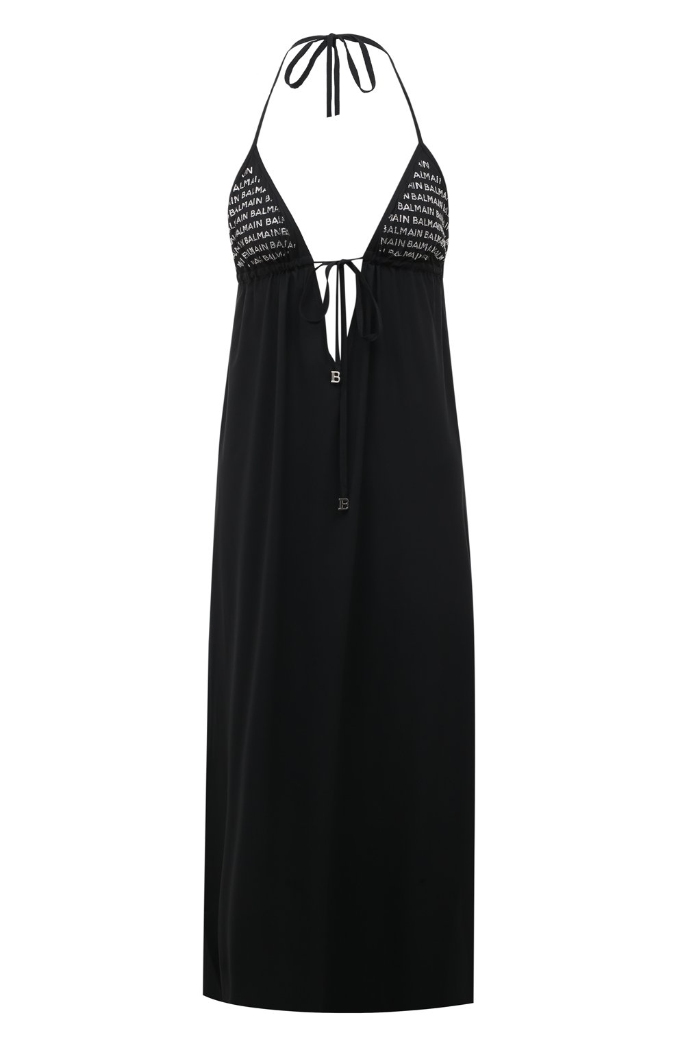 Туника BALMAIN черного цвета по цене 88950 руб., арт. BKAD31040, фото 1 Туника BALMAIN, арт. BKAD31040, фото 1