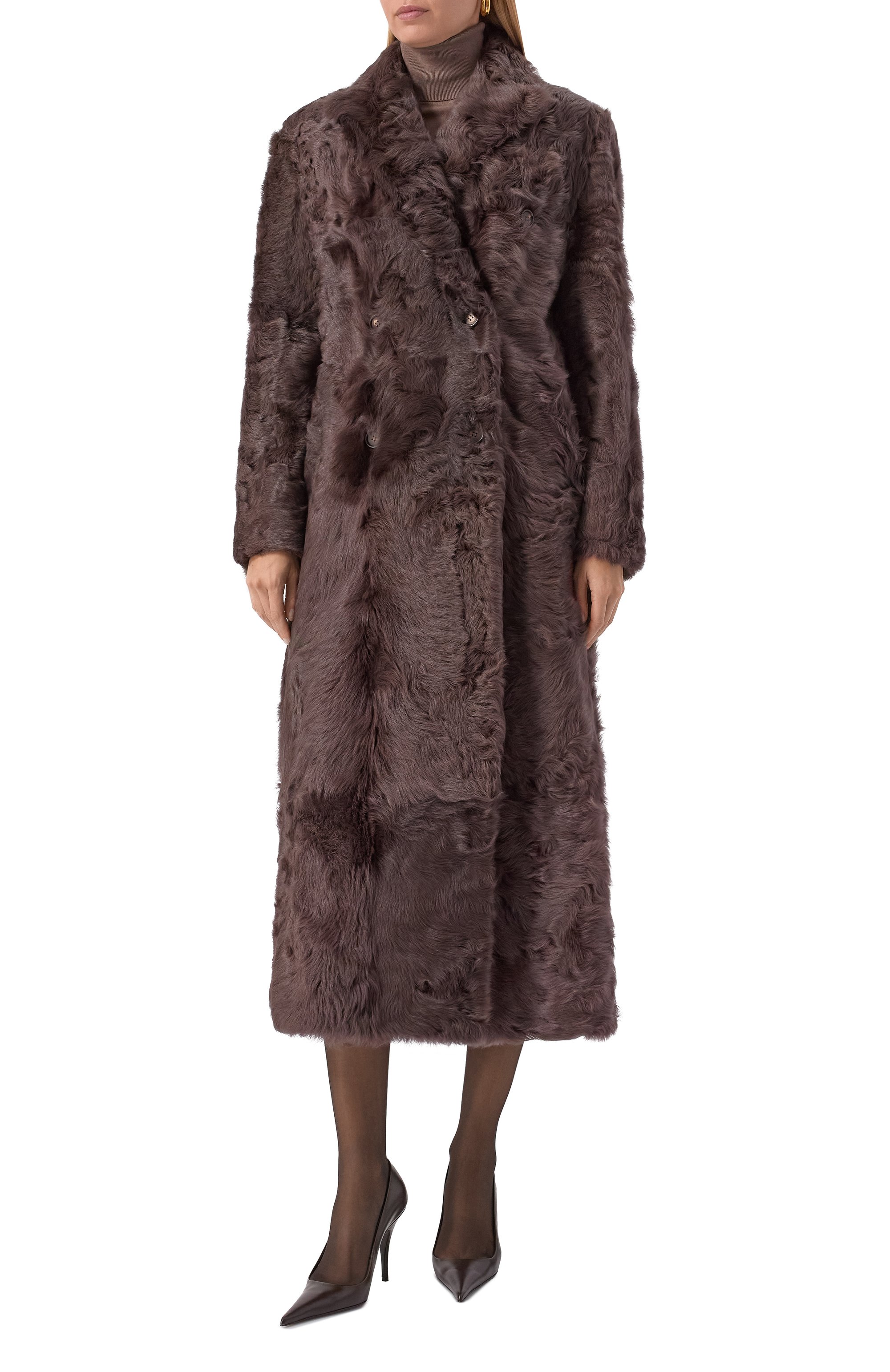 Шуба из овчины BRUNELLO CUCINELLI, арт. MPCHK9898, фото 3