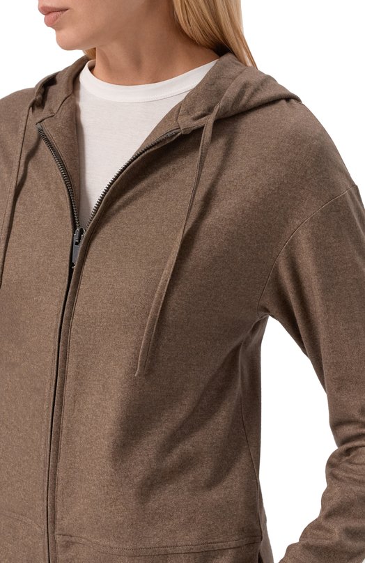 Толстовка из кашемира и шелка MVST M25.2MW.H404/45623 Коричневый  M25.2MW.H404/45623 Фото 5