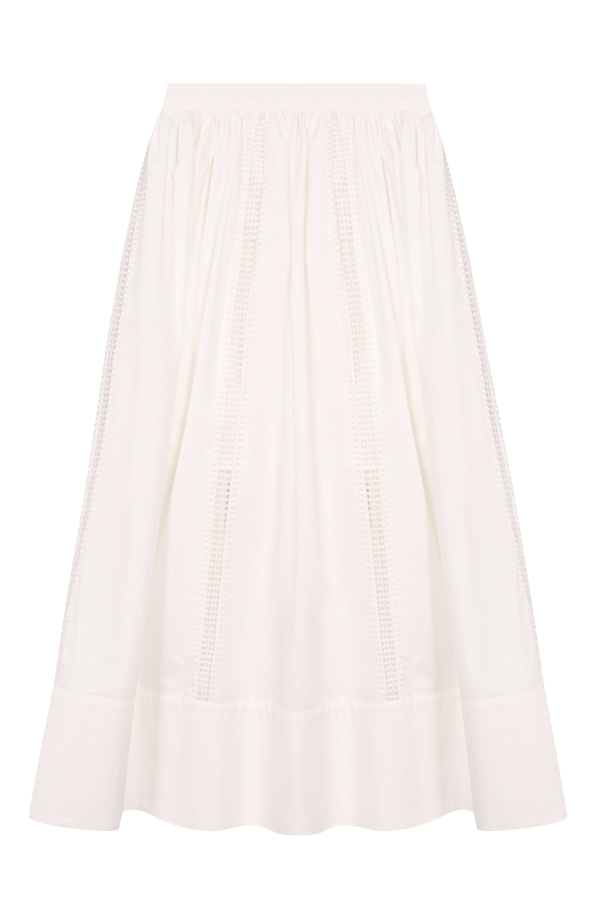 Хлопковая  юбка ELIE SAAB JUNIOR, арт. EFG0044 MX/TS0724, фото 2